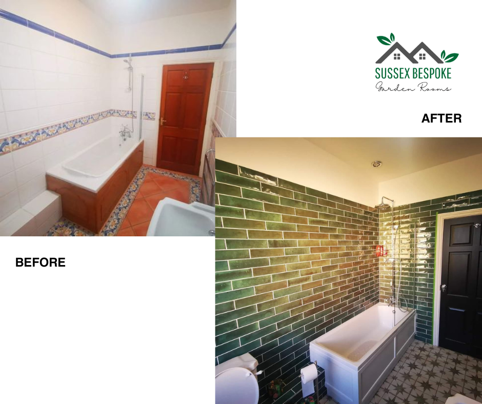 bathroom before and after